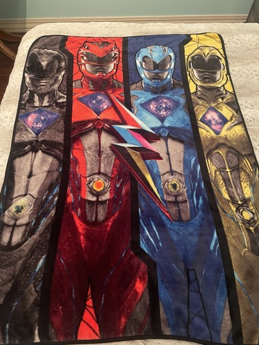 Power rangers mmpr blanket - power,