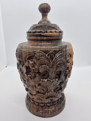 Vintage hand carved wooden - vintage,