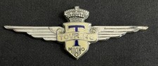 TOURING CARROZZERIA SUPERLEGGERA VINTAGE ITALIAN CAR COACHBUILDER BADGE EMBLEM