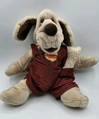 Vintage wrinkles dog puppet - vintage,