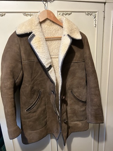 Vintage brown genuine - vintage,