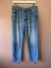 Seventy + Mochi Light Blue Denim Straight Leg Jeans Label Size 29 Reg UK 12