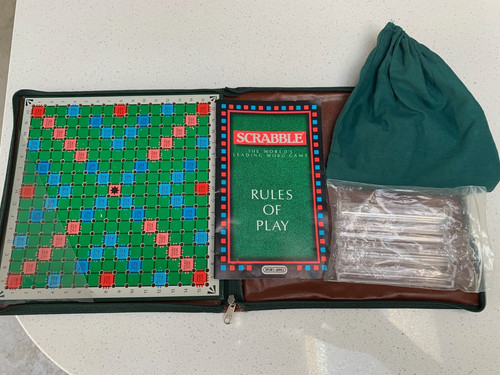 Vintage travel scrabble deluxe - vintage,