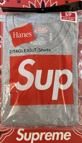Supreme hanes tagless shirts - hanes,