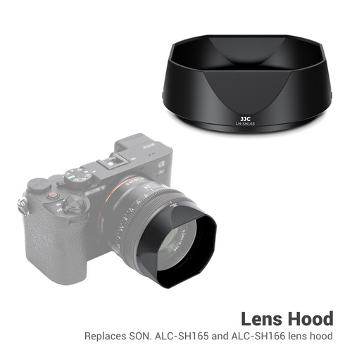 Jjc metal square lens hood - square, for