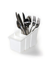 Delfinware cutlery draining - cutlery,