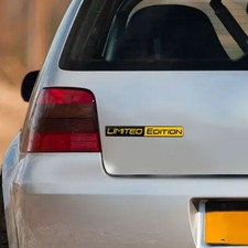 2pcs Aluminum Sticker Limited