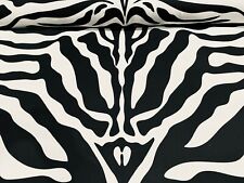 XL Zebra Print Fabric Animal