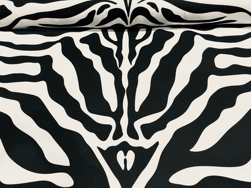 Zebra print fabric animal - zebra,