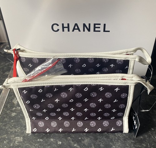 Dkny black white makeup bag - dkny, &