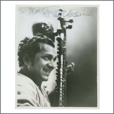 Ravi shankar signed - signed, photograph