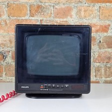 Philips 9" Cube CRT TV, Radio