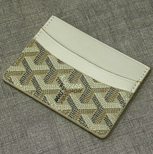 Goyard cardholder new - , beige