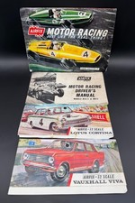 Job Lot Vintage Airfix Motor Racing 1/32 Instruction Manuals & Driver’s Guides