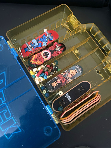 Tech deck fingerboard storage - deck,