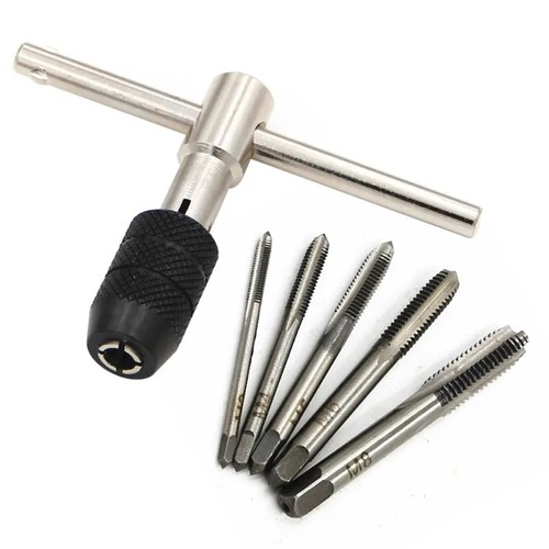 6pc tap wrench - 6pc, chuck