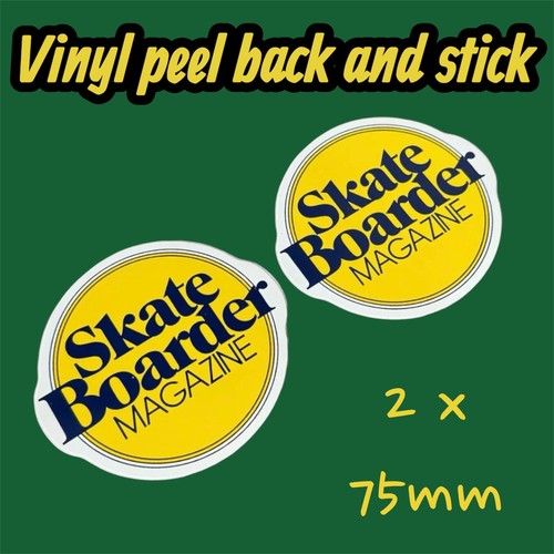 Skate boarder magazine - skate, x2