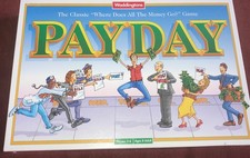 Pay Day Board Game by Waddingtons Vintage Payday 1994 Complete & Good Condition