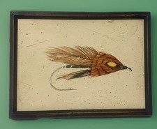 Framed Fly Fishing Wooden