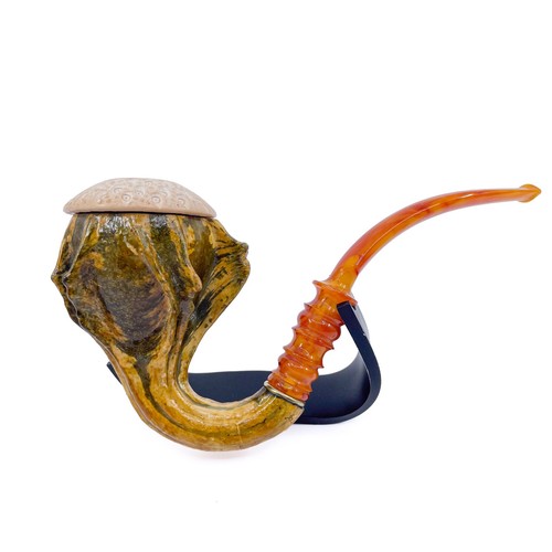 Handmade calabash pipe from - handmade,