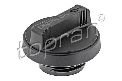 Black plastic oil filling port - black,
