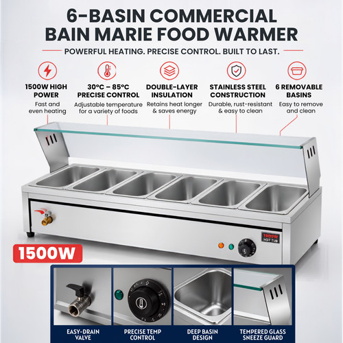 Pan commercial bain marie - bain,