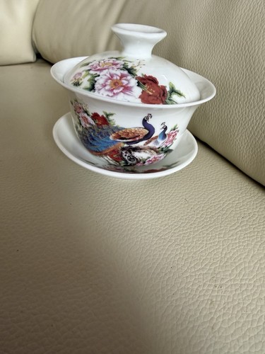 Chinese porcelain gaiwan tea - gaiwan, (tea