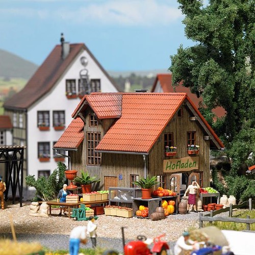 Busch 1075 gauge farm - 1075, ho/oo