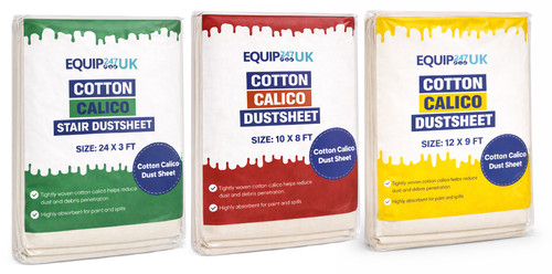 Cotton calico dust - dust, sheet