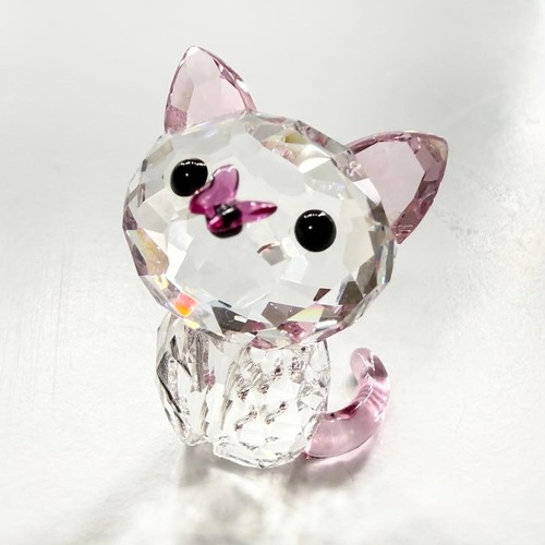 Swarovski cat - cat, kitten