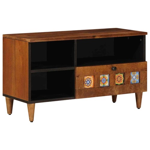 Solid mango wood - wood, tv