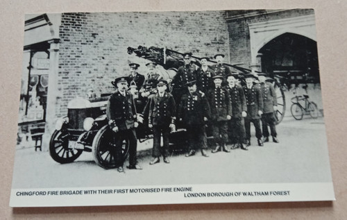 Chingford fire brigade with - brigade,