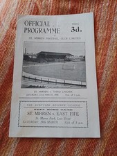 ST MIRREN V THIRD LANARK -