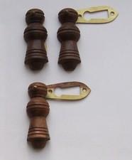 3 OFF  OLD OAK AND BRASS  DOOR