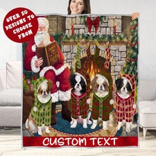 Japanese Chin Quilt Dog