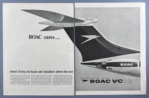 Boac vickers vc10 - vickers,