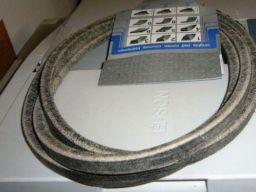 Engine belt flat lawn - engine, tractor