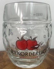 RARE ITEM- Rekorderlig Swedish Winter Cider Stubby Edition Glass Tankard