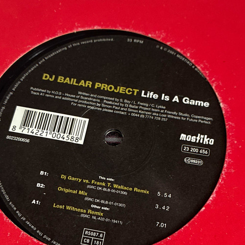 Trance hardtrance vinyl - trance/hardtrance, 9x