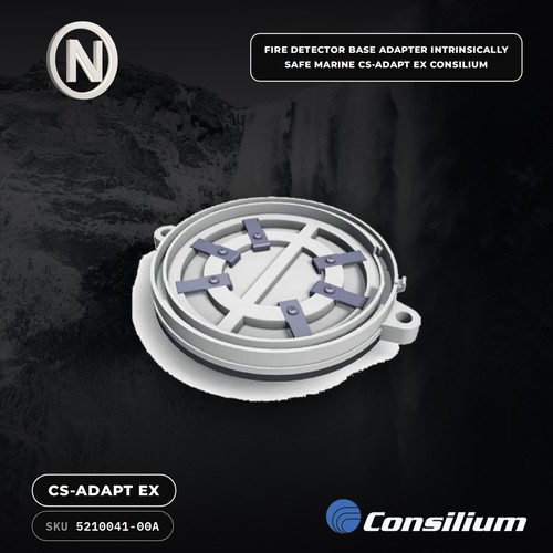 Fire detector base - base, adapter