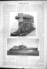Old Observatory Sun 1903 Scientific American Torpedo Boat Destroyer P 20th