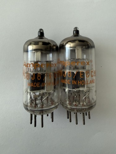 6dj8 ecc88 amperex nos matched - amperex,