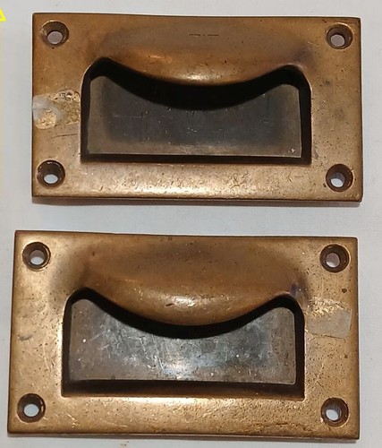 Pair quality vintage brass - quality,