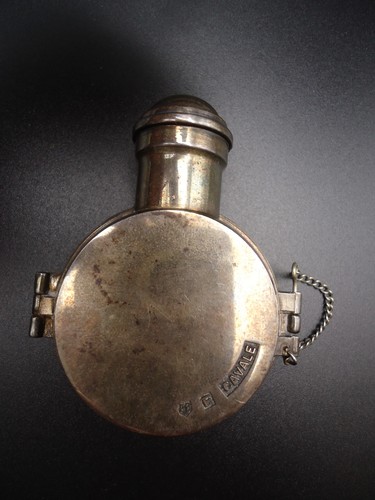 Vintage silver plated perfume - vintage,
