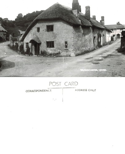 Vintage postcard branscombe - vintage,