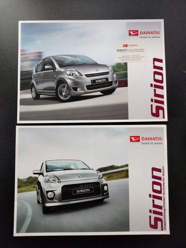 Daihatsu sirion brochure - daihatsu,