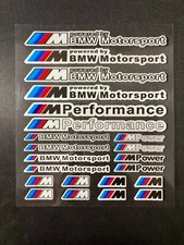 Vinyl decals for BMW