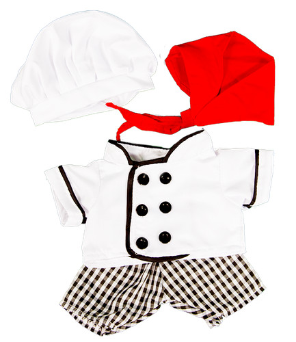Chef teddy bear clothes - teddy,