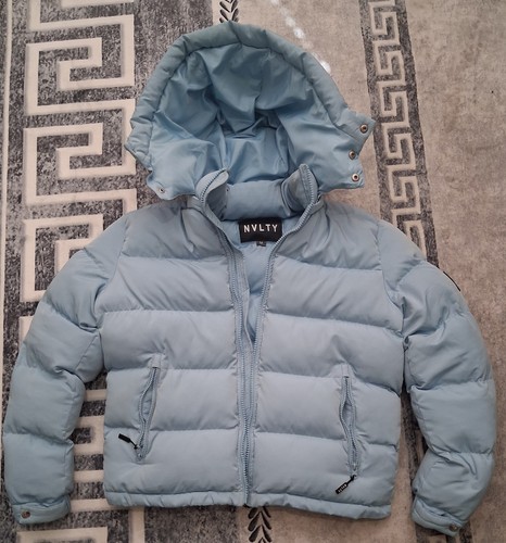 Light blue nvlty - puffer, jacket