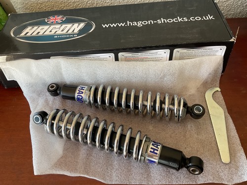 Hagon motorcycle shocks new - hagon,